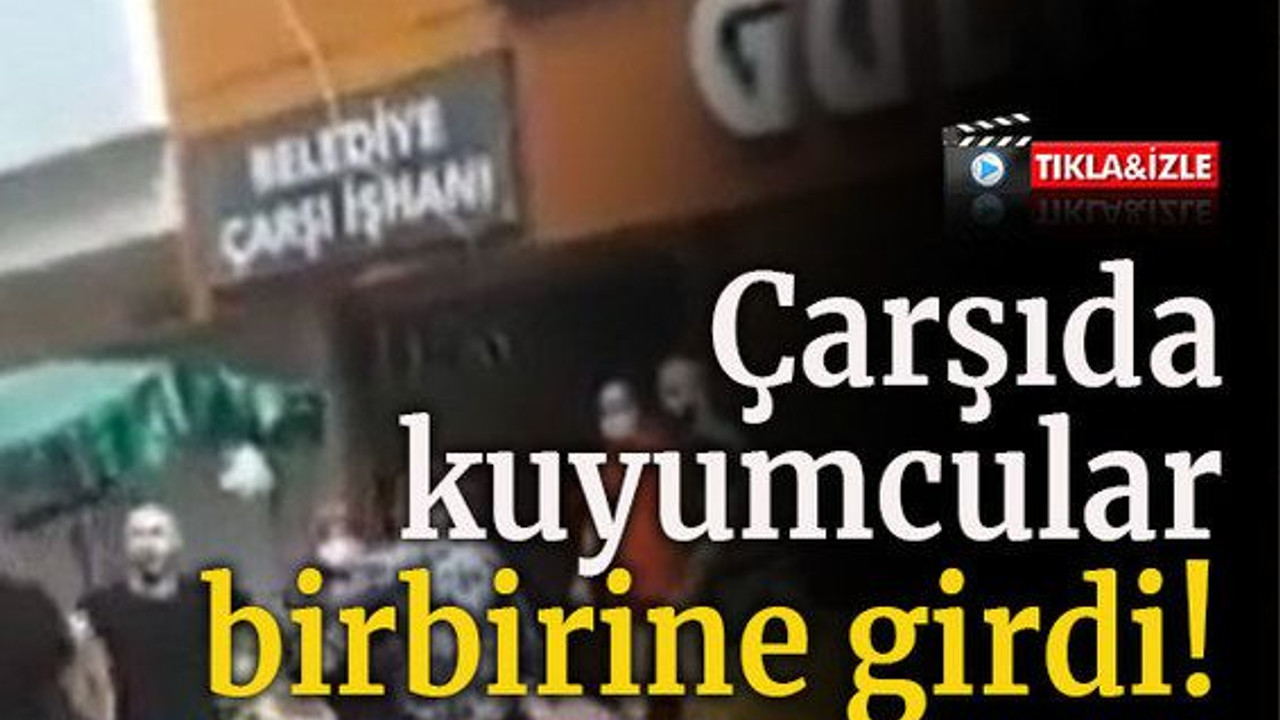 Çarşıda kuyumcular birbirine girdi!